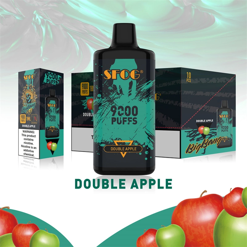 2023 Original Factory Wholesale/Supplier VAPE Pod 9000 Puffs Plus 16mL E líquido bajo MOQ Precio E Cigarete nicotina VAPE