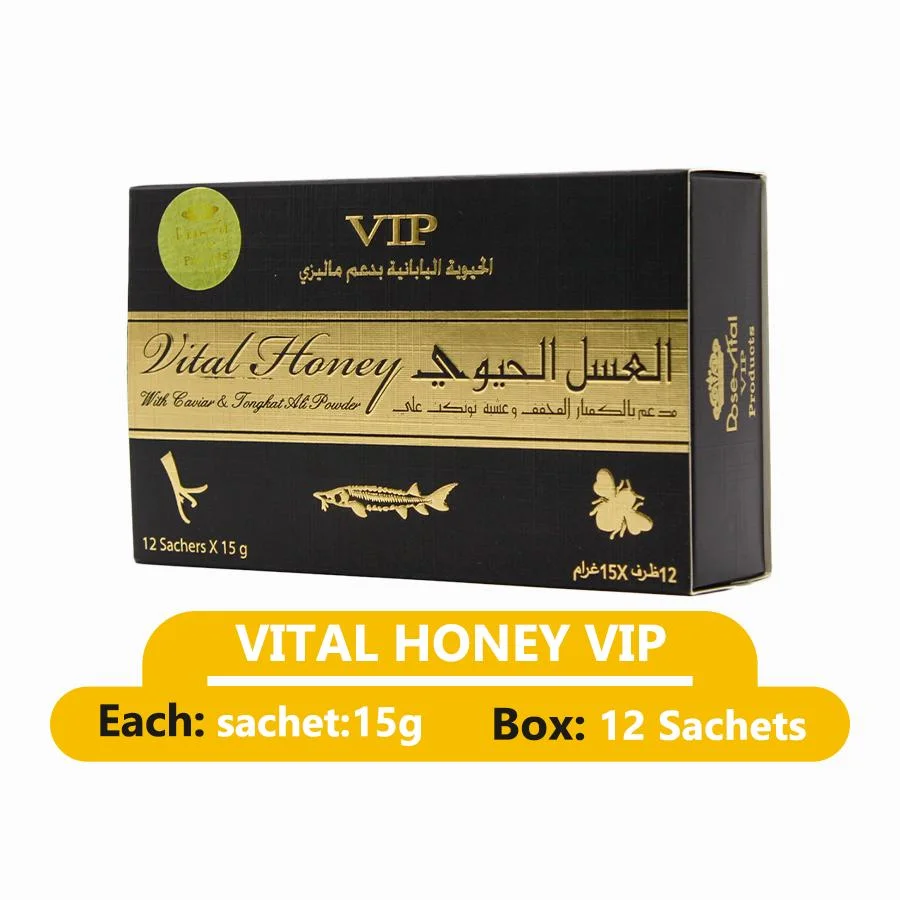 Factory Wholesale/Supplier Vital Honey Energy Sexual Organic Pure Natural Honey Bee Health Product Royal VIP Honey