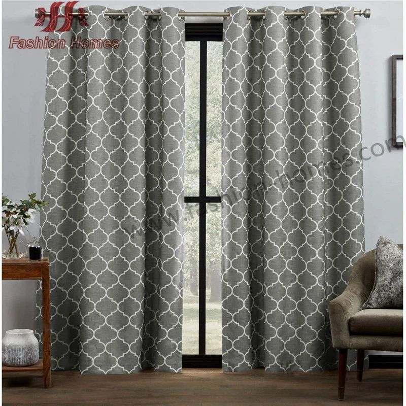 Classical 100% Polyester Printed Bathroom Curtain