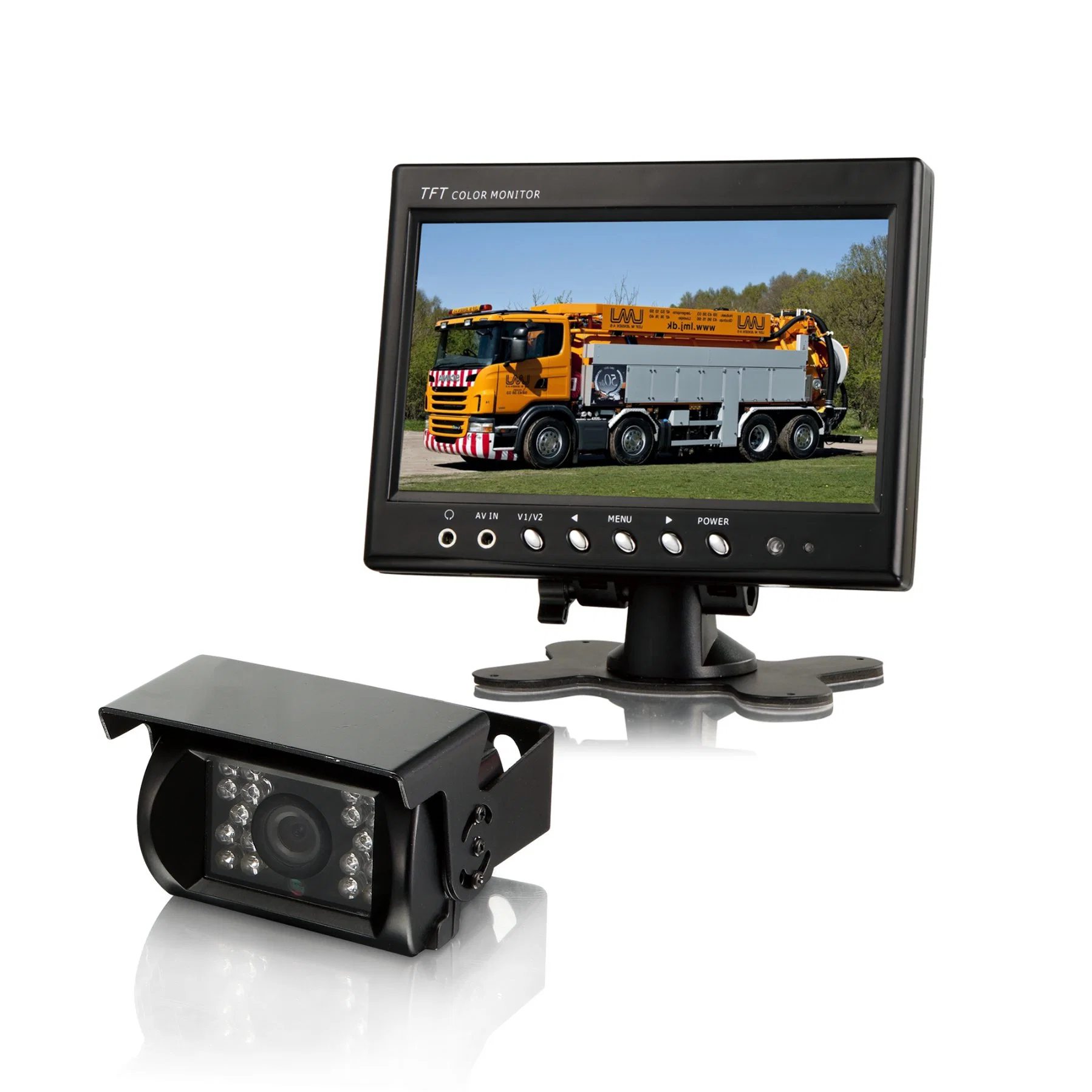 7 Inch TFT LCD Monitor for Car Bus Vehicle CCTV Security System