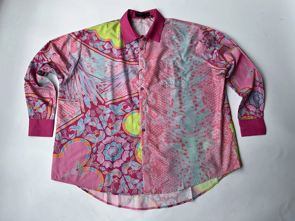 Custom Loose Fit Unisex Organic Cotton Printed Shirts Polo Shirt