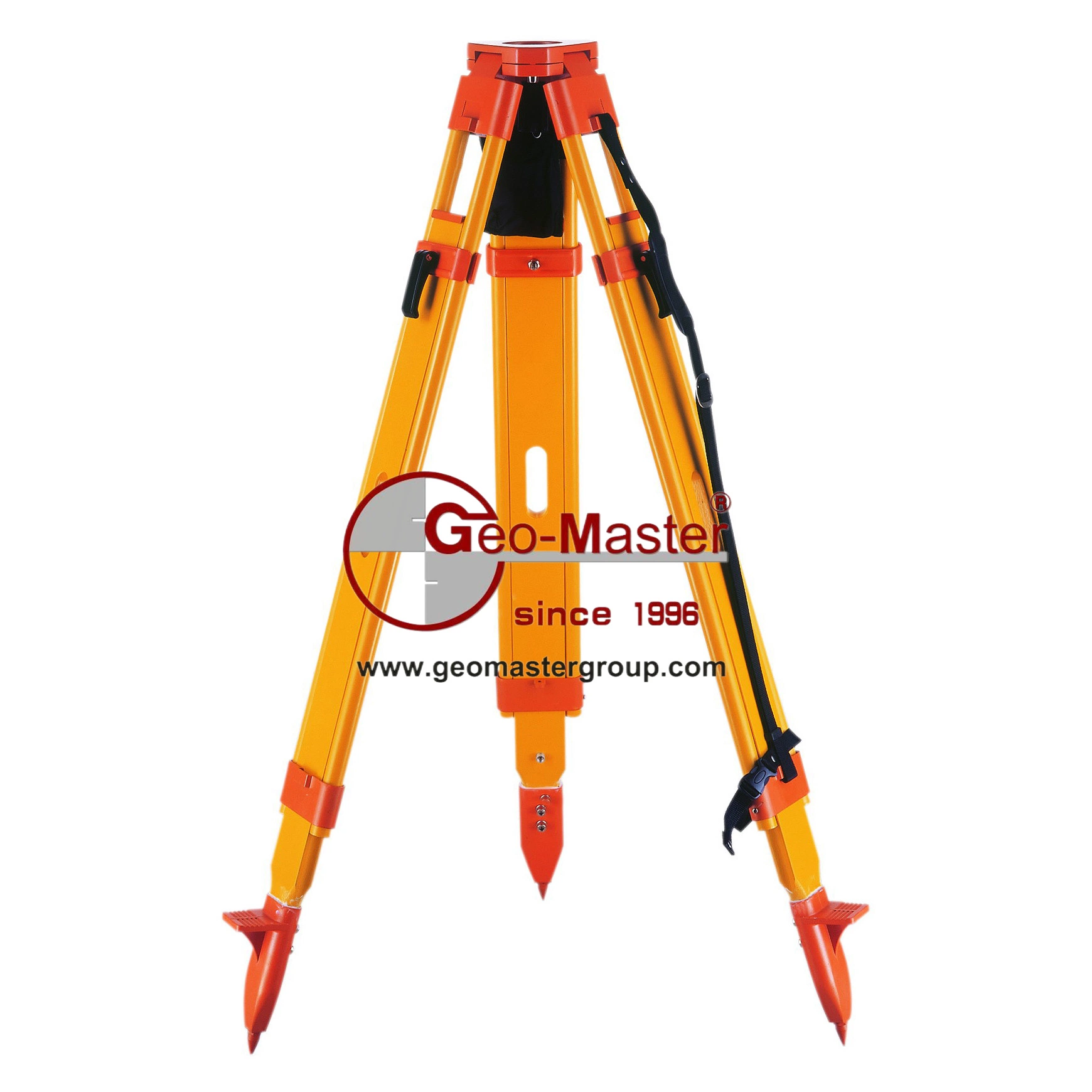 Geomaster Heavy-Duty Wooden Tripod for Surveying Instruments, Total Stations, Laser Trackers, Theodolites