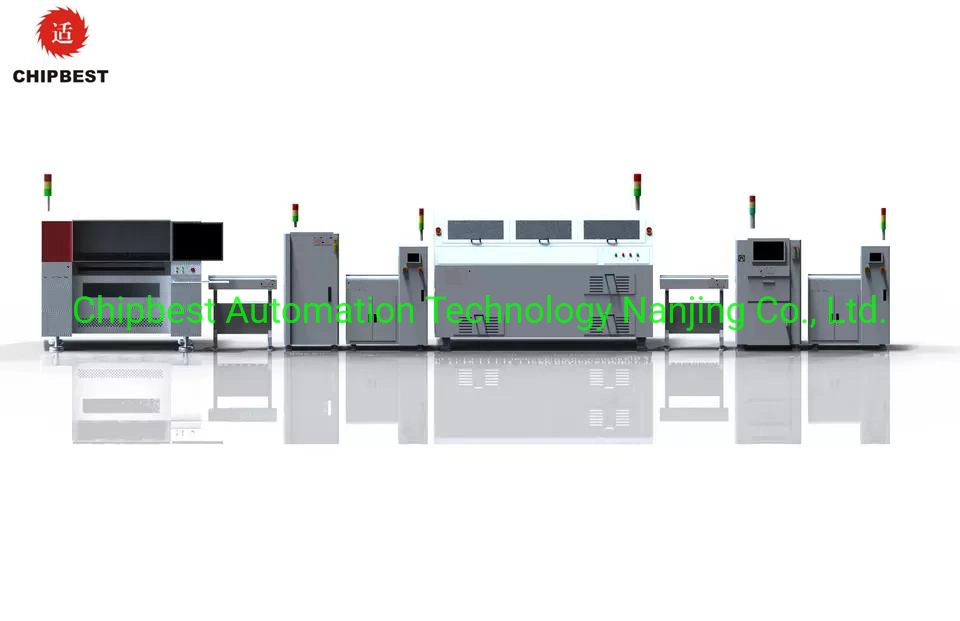 Full DIP Line Lead Free Wave Solder Machine Tht PCB Insertion Line for LED TV