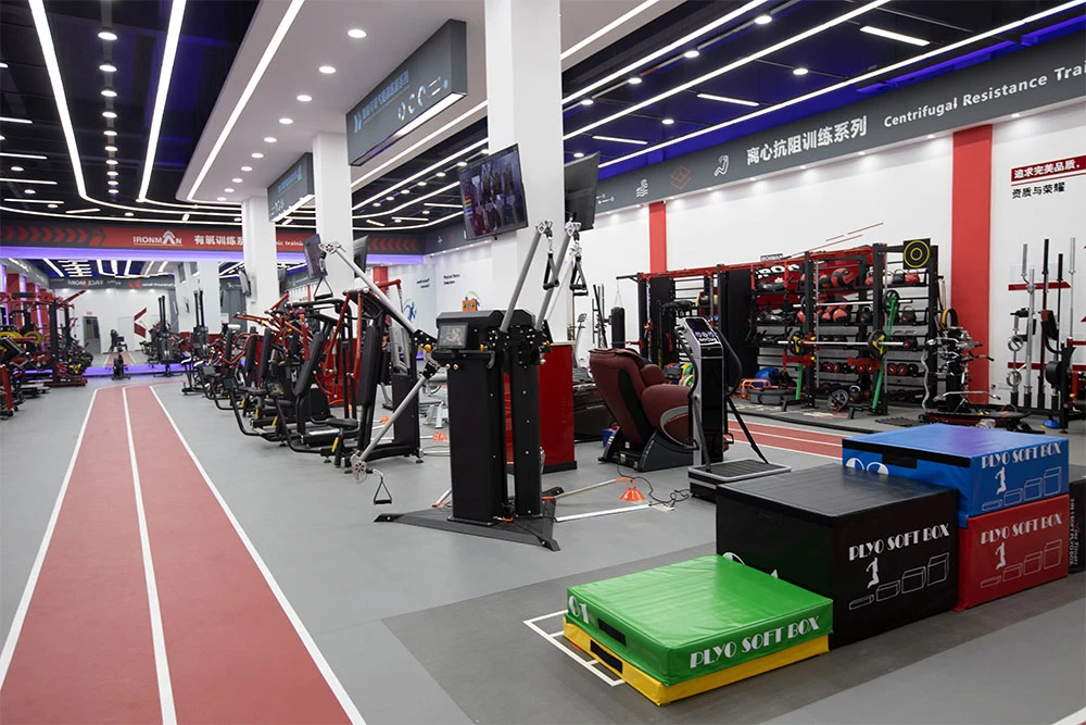 Composite Rubber Tile for Gym Office