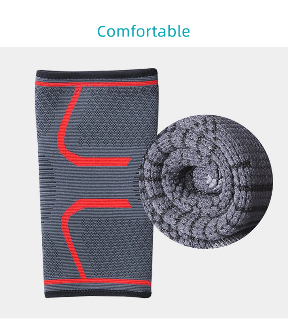 Le support de manchon antidérapant pour les sports de protection en nylon respirant Knee Pad EN GENOU