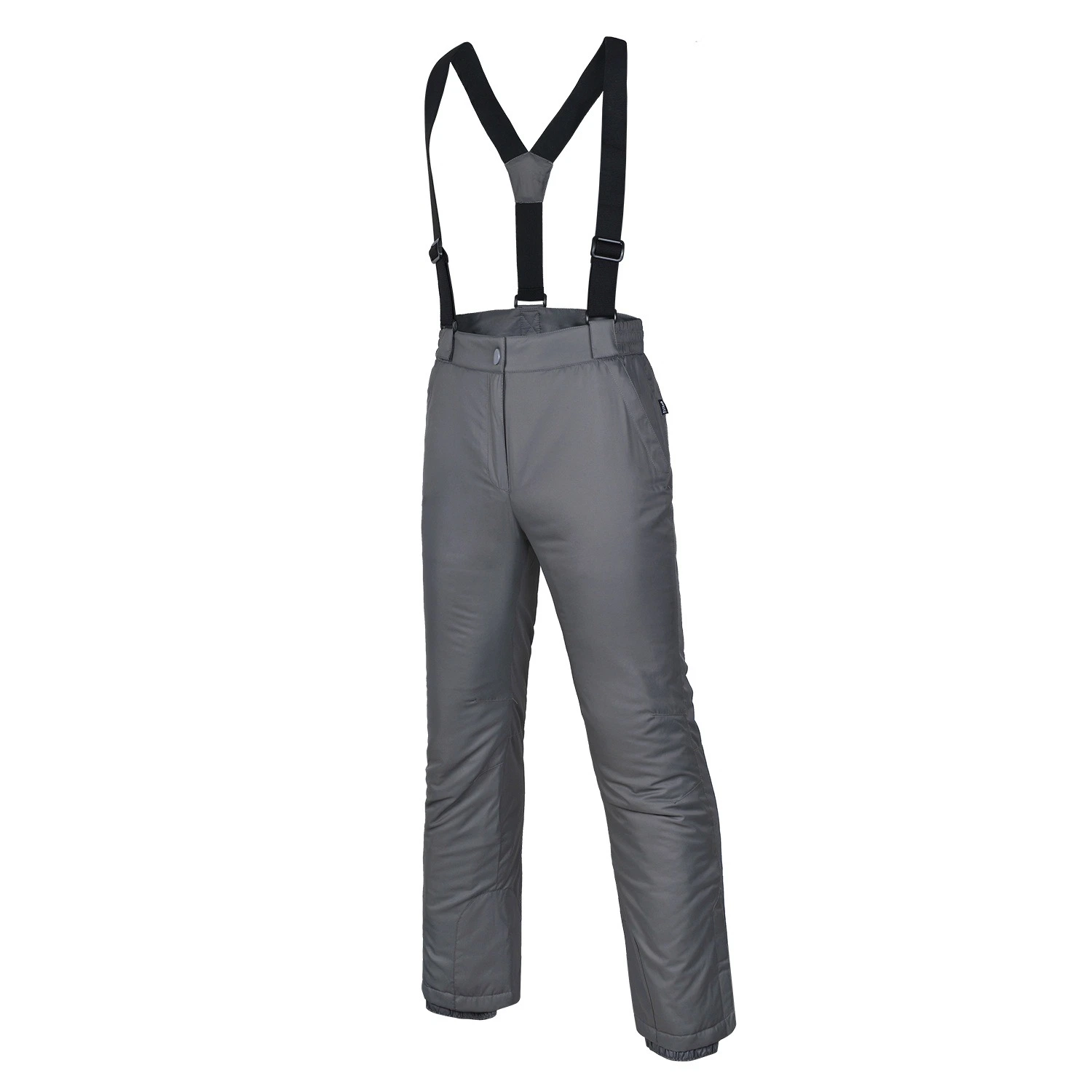Pantalon de ski pour travailleur en plein air imperméable/respirant/coupe-vent avec bretelles gris pantalon bib