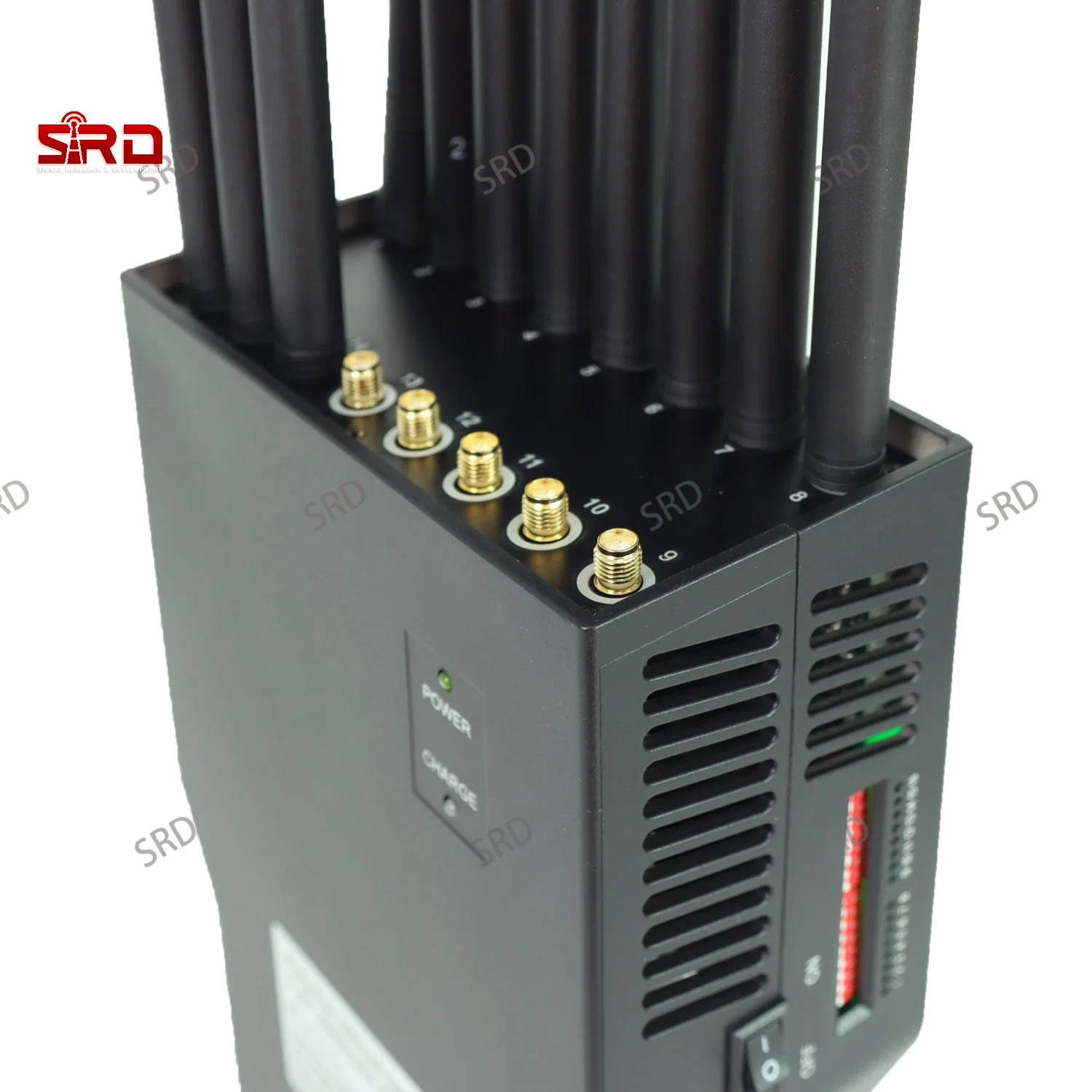 16 Band Portable Signal Jammer for GPS 2g 3G 4G 5g WiFi and Bluetooth