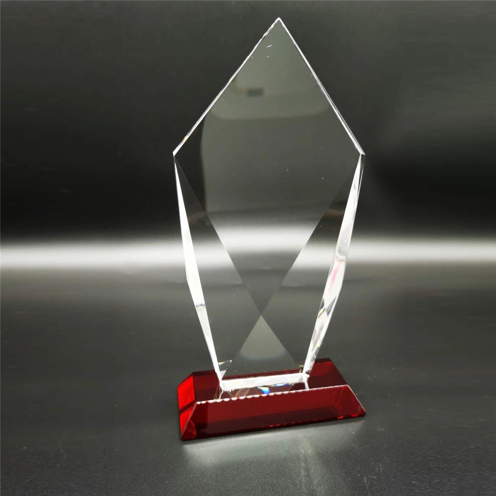 Crystal Glass Rectangle Award Trophy