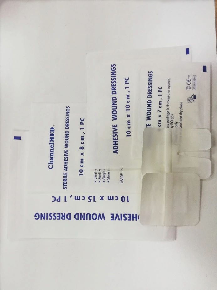 Medical Consumables Hospital Wound Surgical Adhesive Wound Dressing Non-Woven IV Cannula Dressing