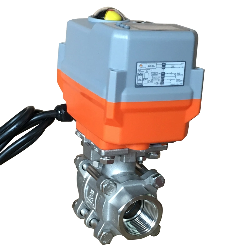 High quality/High cost performance Oil/Gas/Air/Water Electric Ball Valve, Electric Actuator, Motorised Ball Valve