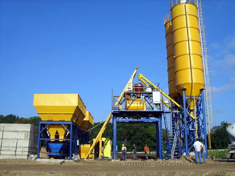 25 60 90 120 Hzs mezcladoras de hormigón preparado equipo de la estación de hormigón de mezcla de plantas de proceso por lotes de los precios de la máquina