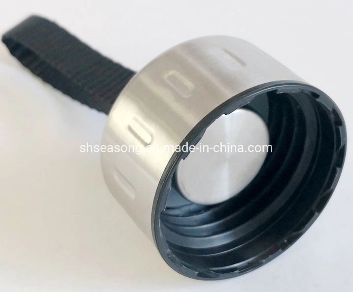 Bottle Cap / Stainless Steel Lid with Rope / Plastic Cap (SS4320)