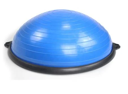 El estrés de caucho Gym Fitness ejercicio de equilibrio de la mitad de bola del yoga con la estabilidad Ring