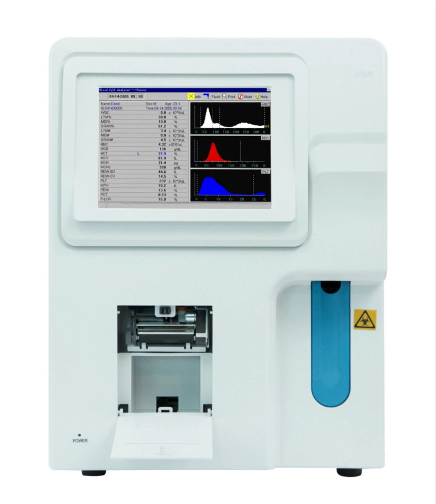 Mi-B001 el equipo de laboratorio médico Hematología piezas 3la sangre del analizador Analizador Precio