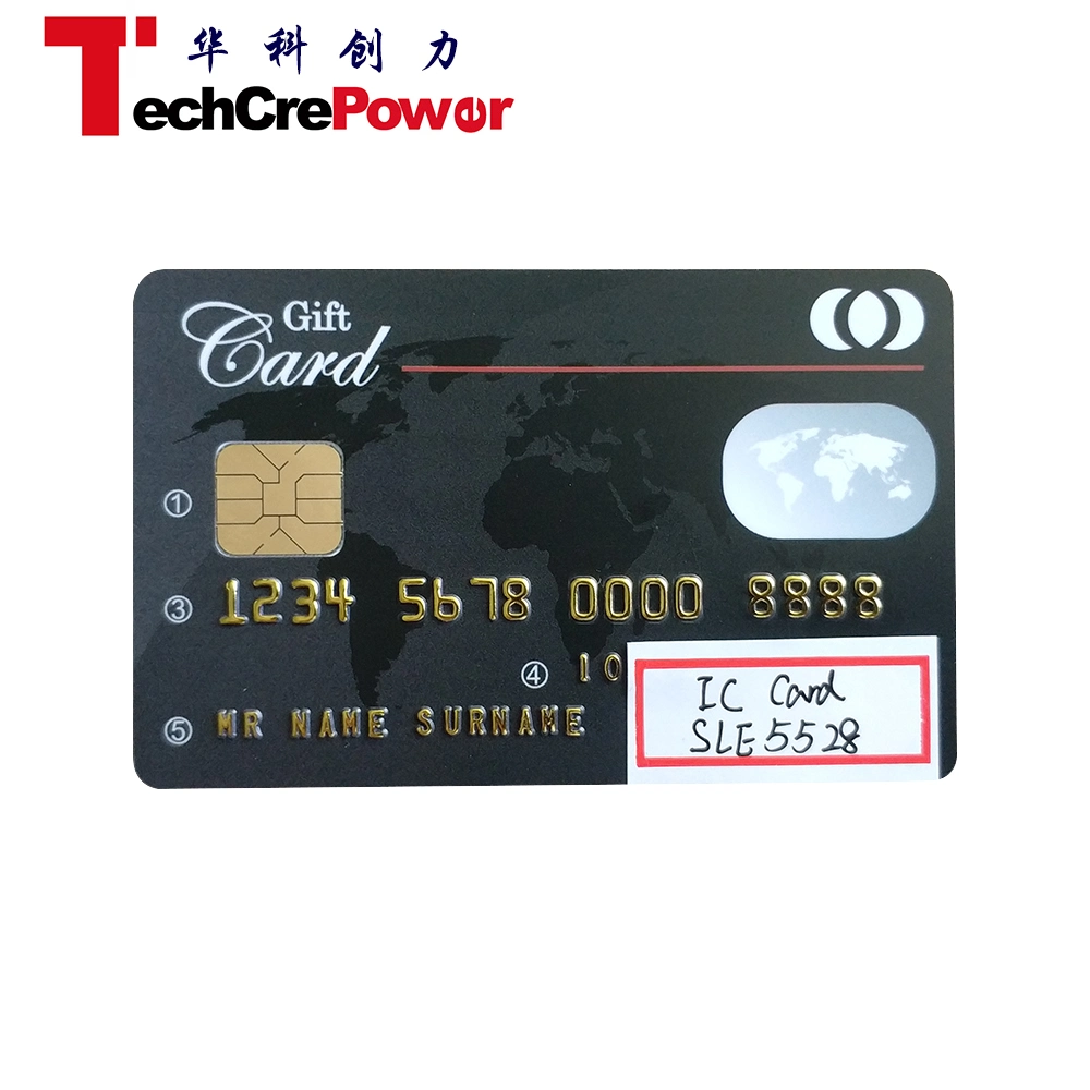 Sle5528 IC Chip Card High Quality Contact IC Card