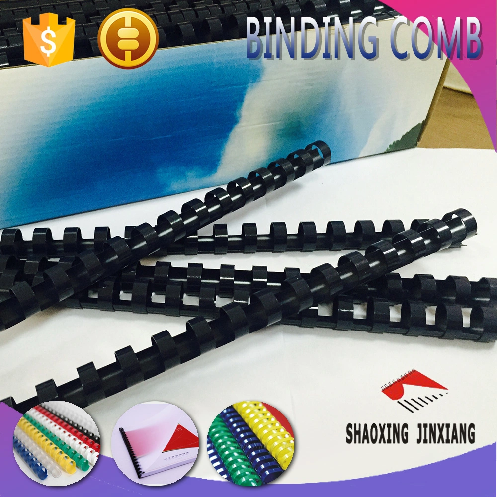 Colorful Multi-Specification Plastic Binding Comb for Office & School Supply