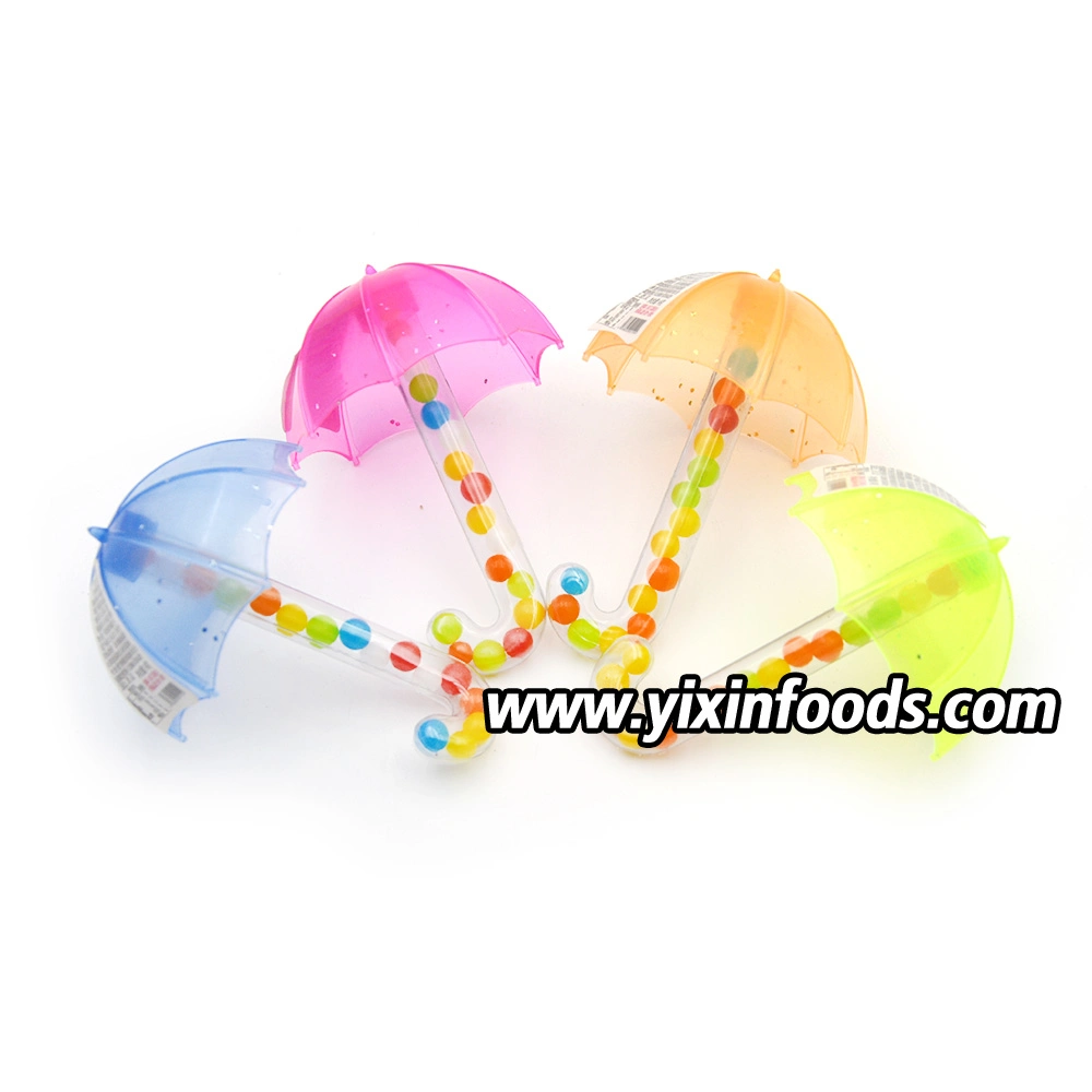 Factory Wholesale/Supplier Umbrella Shape Toy Press Colorful Candy