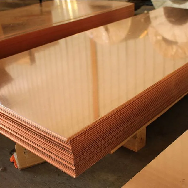 Pure Copper 3mm 5mm 20mm Thickness 99.99% Copper Cathodes T2 4X8 Copper Plate Sheets Supplier