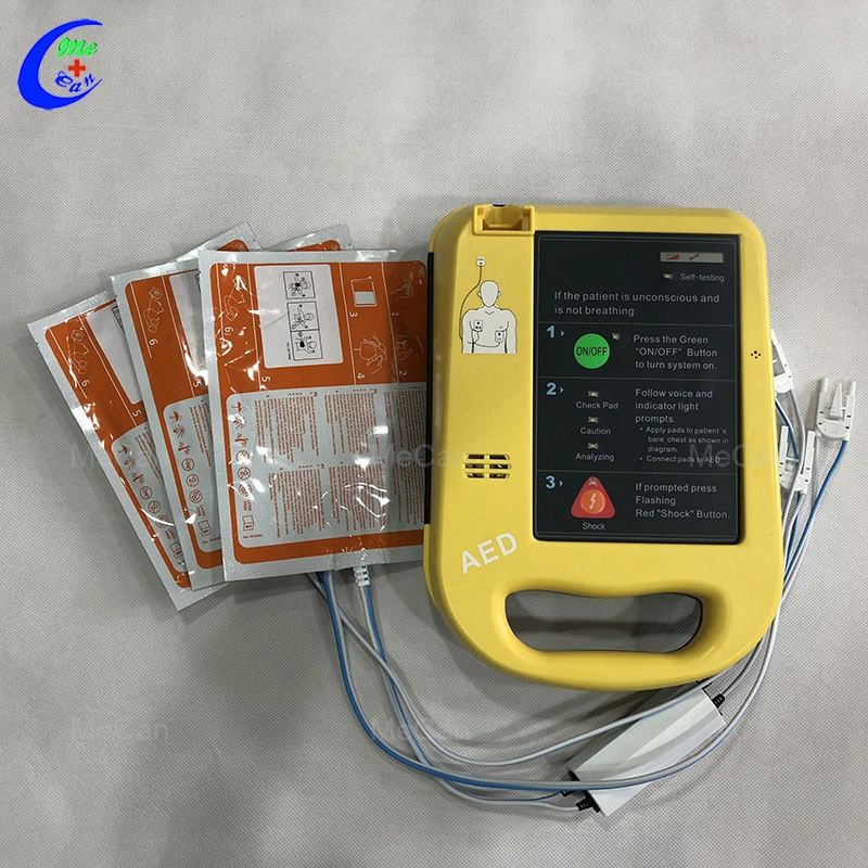 Factory Price Public Mecan Automatic External Trainer Simulator Aed Defibrillator Portable with CE Mcs0018