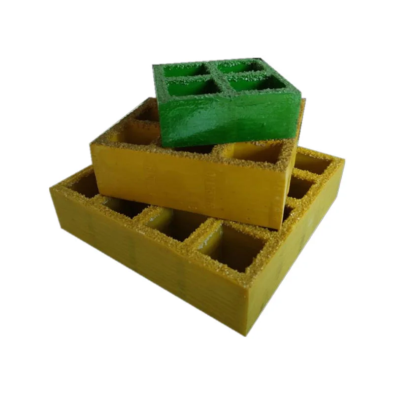 Mini-Mesh Fiberglass Green Grating Anti-Slip FRP Car Wash Trench Drain Covers GRP Flooring Grate