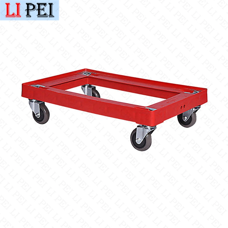 Hot Sale Plastic Heavy Duty Dolly Trolley for Logistic Turnover Box