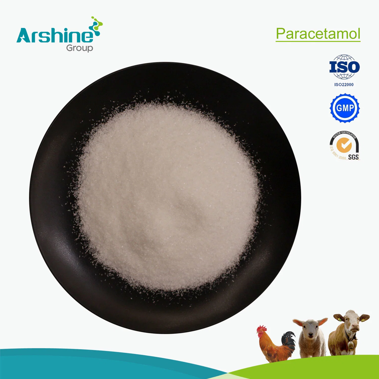 99% Purity Pharmaceutical Raw Material CAS103-90-2 Acetaminophen Powder Paracetamol