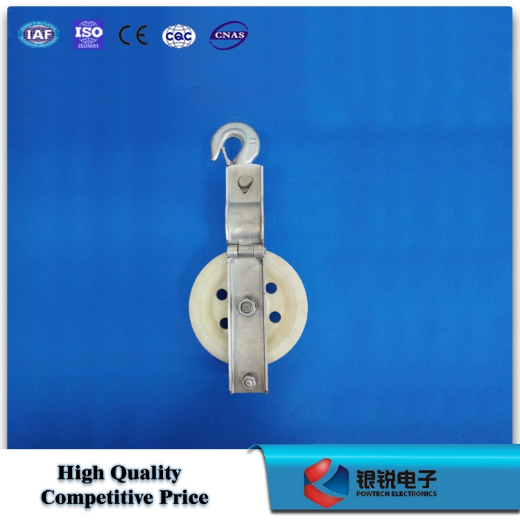 Single Cable Pulley Block / Cable Pulley for Opgw Optical Cable