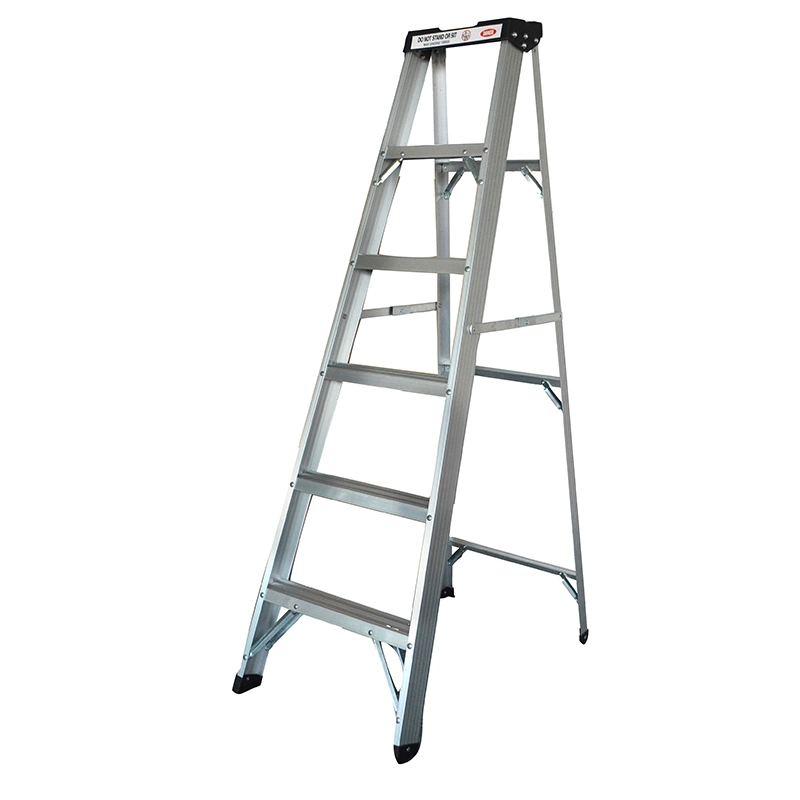 Wowen & Walwen 1.83 Meters Aluminum Single Side A Shape Ladder with 6 Steps