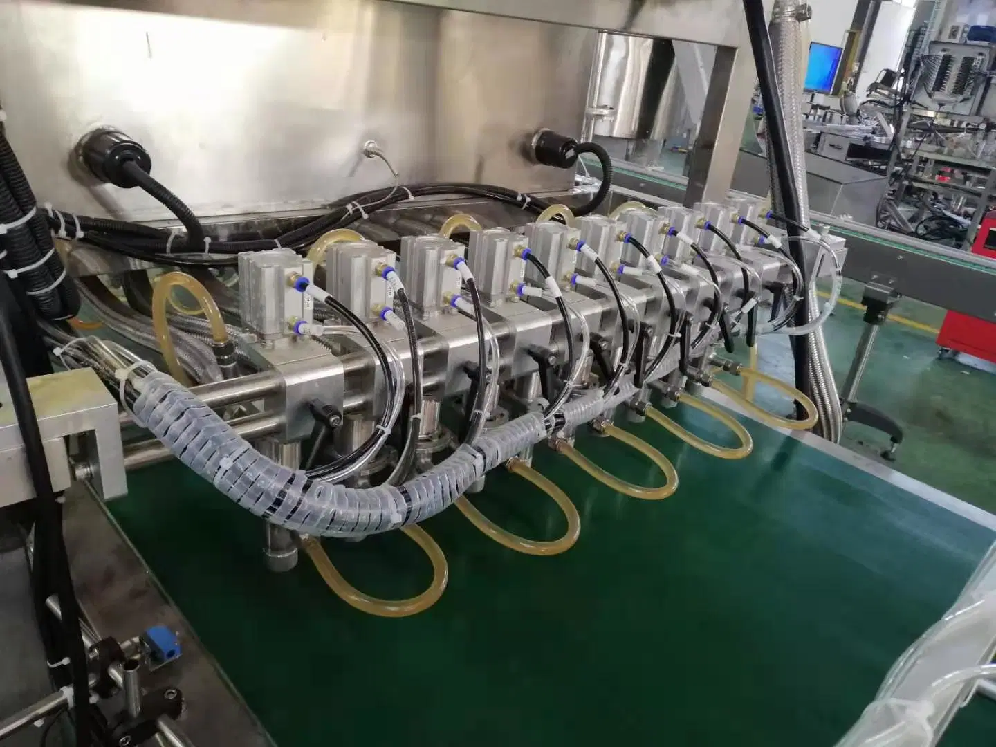 220V 380V PLC Control Bottling Capping Filling Sealing Packing Assembly Line