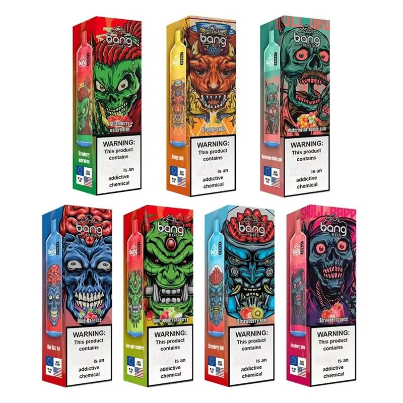 Hot Einweg Vape Maskking Vaper Bang XXL E Zigarette Vapes Bang King Box 12000 Puffs Vape