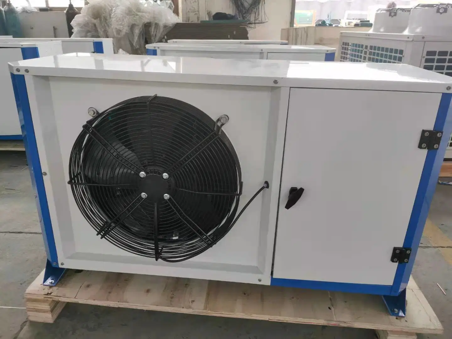 Cold Storage Machinery Scroll Compressor Box Condensing Unit for Refrigeration System 4HP Single Fan