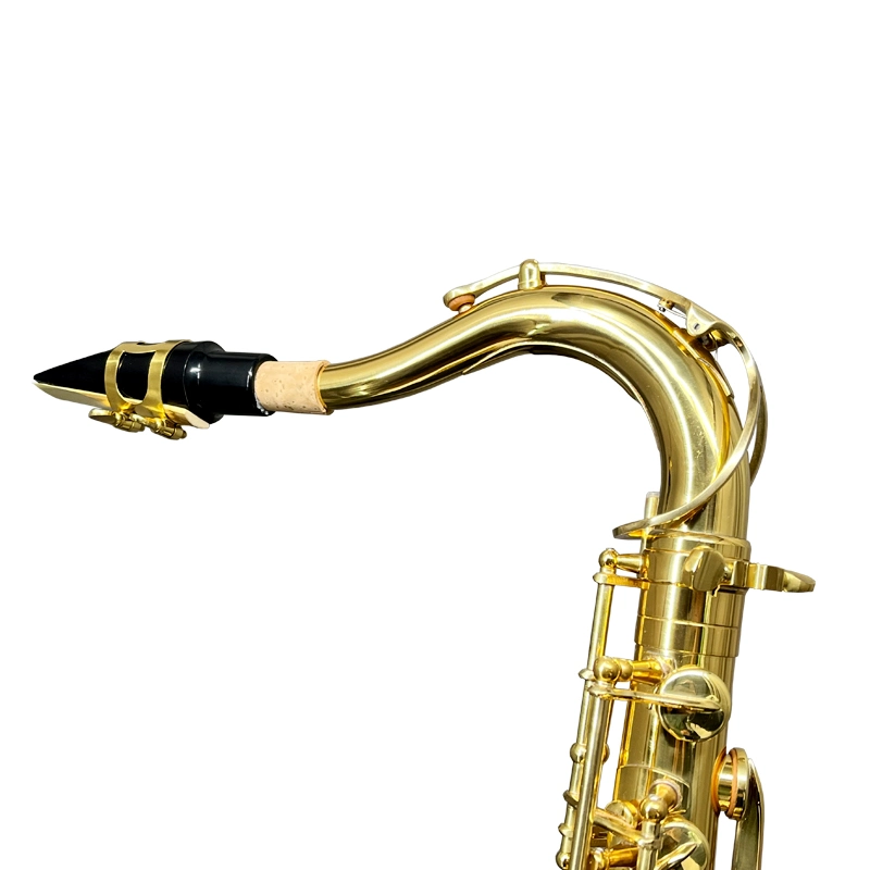 Aierai Factory Whoiesale Price Yellow Brass Bb Keys Tenor Saxophone with Case