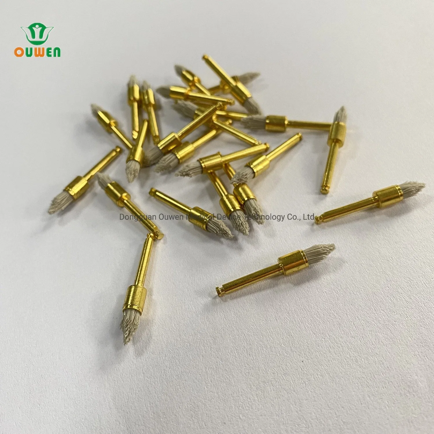 Dental Polishing Alumina Material Latch Flat Bowl Teeth Prophy Brushes