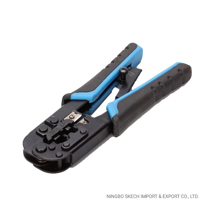 High quality/High cost performance  RJ45/8p8c, Rj12/6p6c, Rj11/6p4c Cabel Crimper Network LAN Crimping Tool with Ratchet