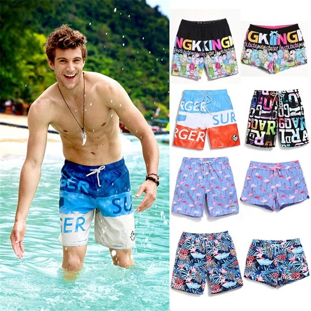 Good Quality New Fashion Summer Beach Shorts for Men Casual Shorts Men Short Trousers with Drawstring