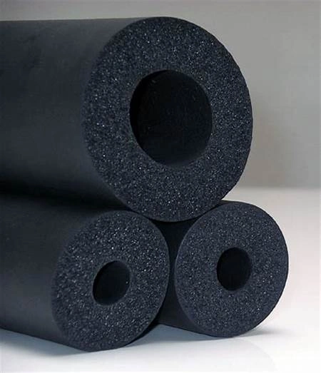 Elastomeric Foam Rubber Pipe Thermal Insulation