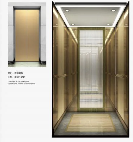 320kg Glass Stainless Steel Home Lift Elevator Without Machine Room