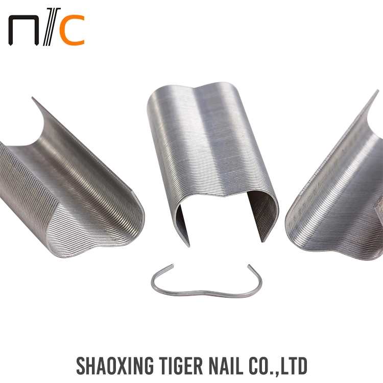 China Promotion Tiger Nail Corruagted Karton Pallet Office Pin Omega Heften