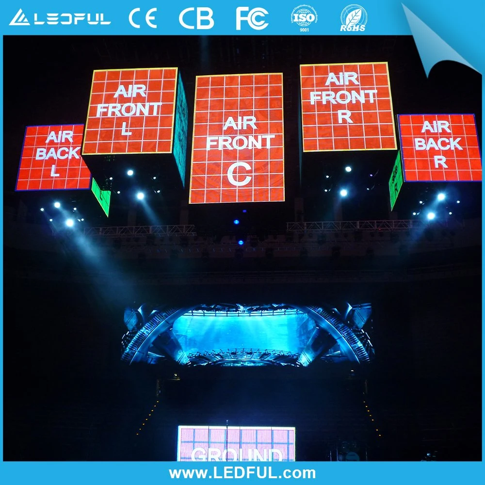 Window P3.91 Outdoor P3.9 3.91 500 X 500 Rental LED Screen Display