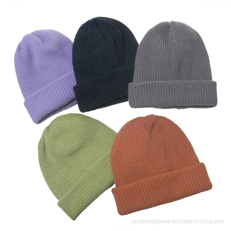 Wholesale Promotionl Winter Warm Knitted Beanie Hat