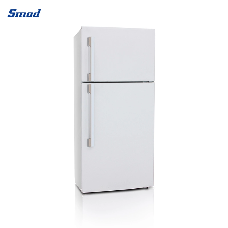 Smad Nacional Eléctrico equipamentos de frio Casa Venda Quente Frutas aço inoxidável vegetais retos aparelho 18cuft 510L Frostfree Double Door Top-Freezer Frigorífico