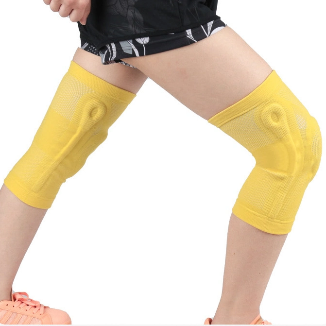 Lfn12#Custom Knitted Spring and Summer Sports Basketball Compression Protection Support Knee Brace