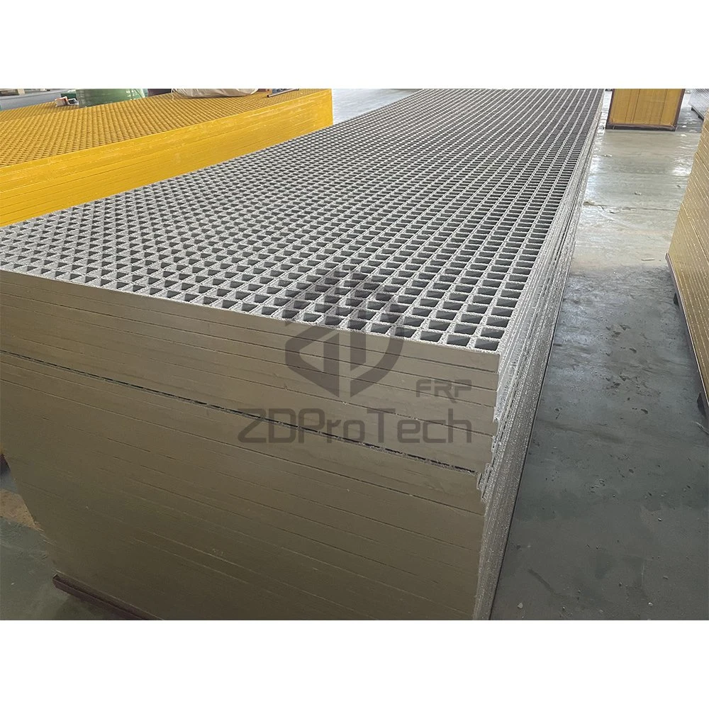 Quality Assurance Corrosion Resistant FRP Fiberglass Composite Grating