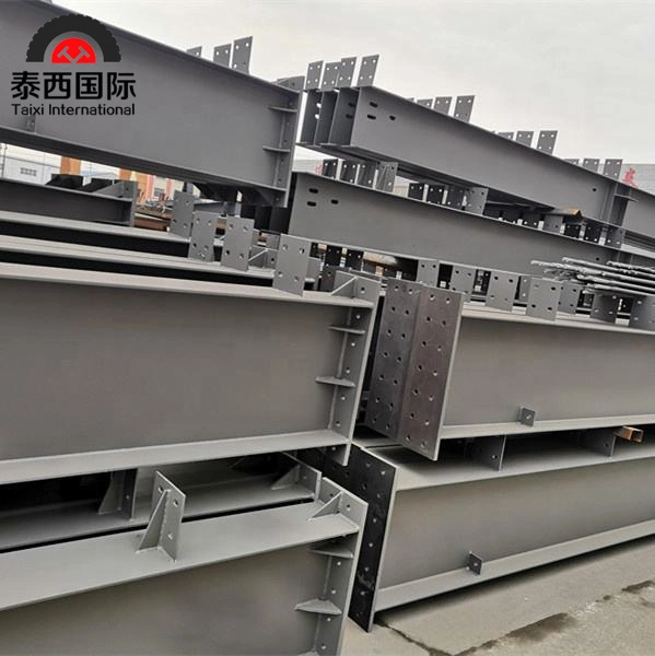 Kundenspezifische Stahl-Tragwerksplanung Komponenten H-förmige Stahlträger und Spalten