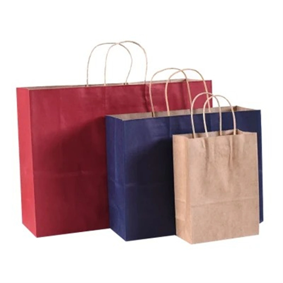 Factory Wholesale Eco-Friendly Custom Reusable Extra Large Paper Carrier Bag for Shopping Wedding and More