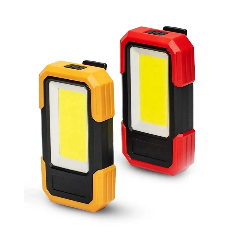 7W New Multi-Fuction Portable Wireless Battery Mini COB Light LED Work Lamp with Clip