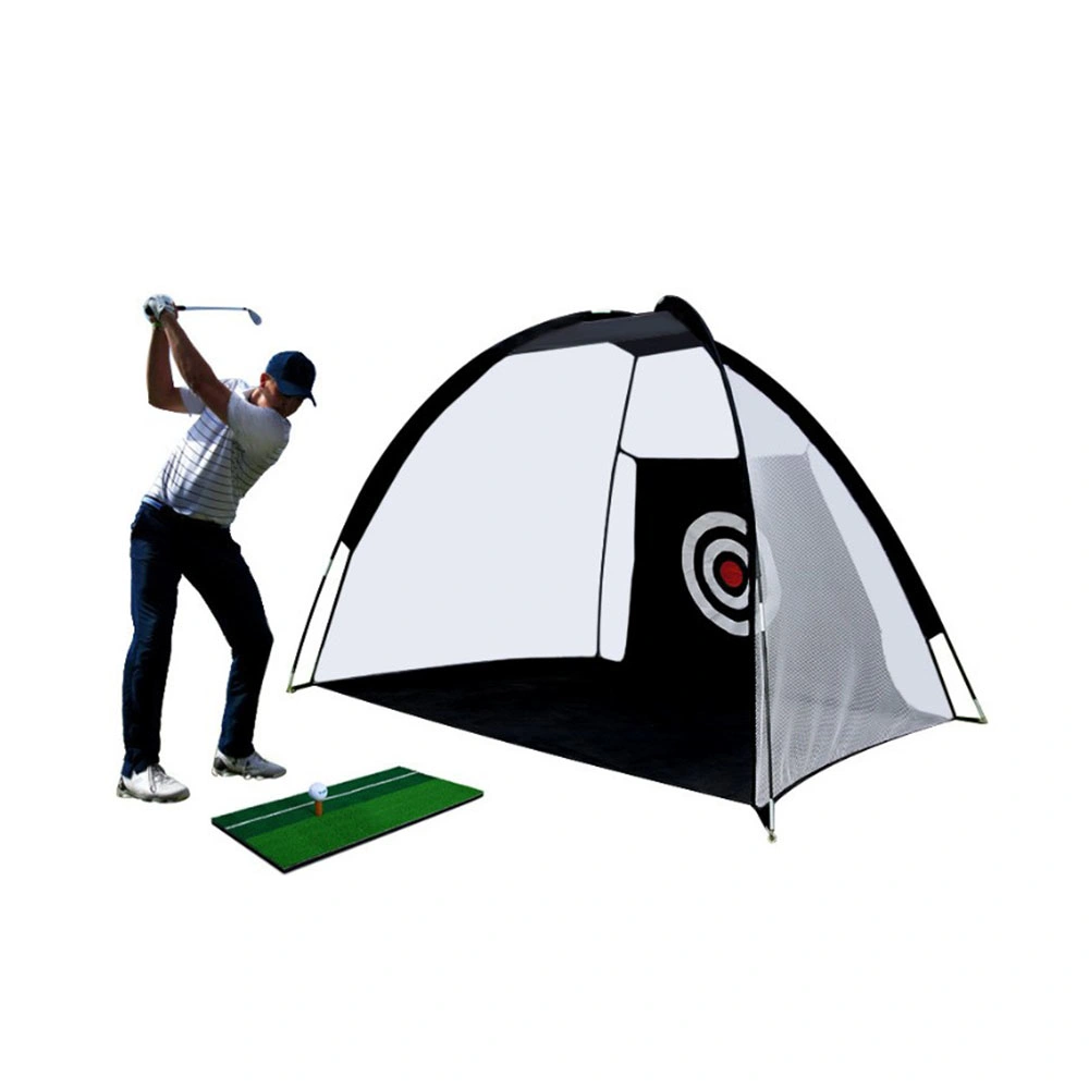 Indoor and Outdoor Golf Swing and Hitting Practice Net Golf Training Net with Target