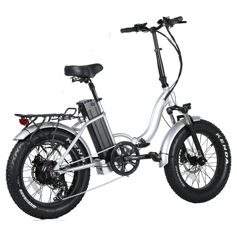 Vélo électrique à pneu Fat repliable 20 pouces 48 V/500 W pour adulte Usine de vélos électroniques Chine