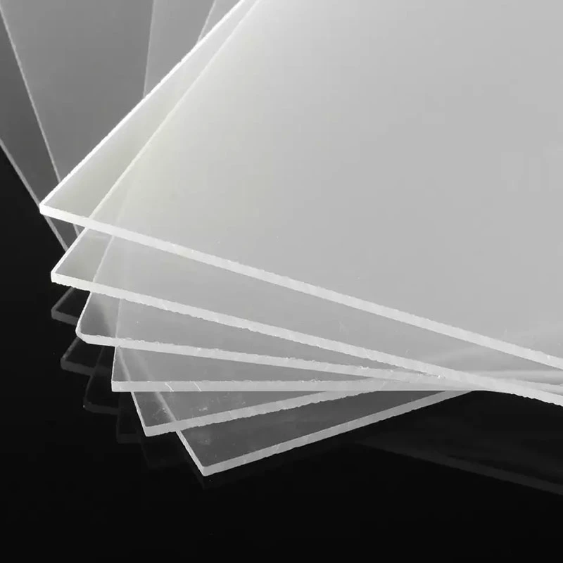 6mm Frosted Plexiglass Panels Channel Cut Cast Acrylic Sheet Frosted Board Frosted Acrylic Sheet