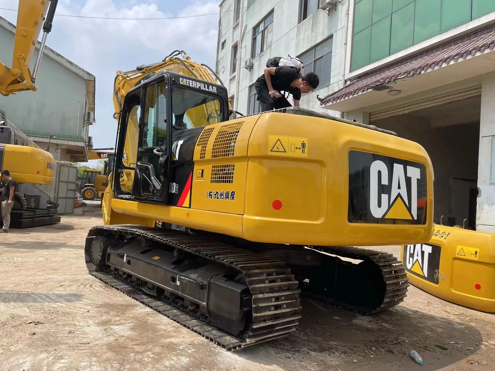 20 Ton Japon excavatrice Original Caterpillar 320 320D 320D2 320 d3 utilisé Excavadora Équipement de construction de terrassement